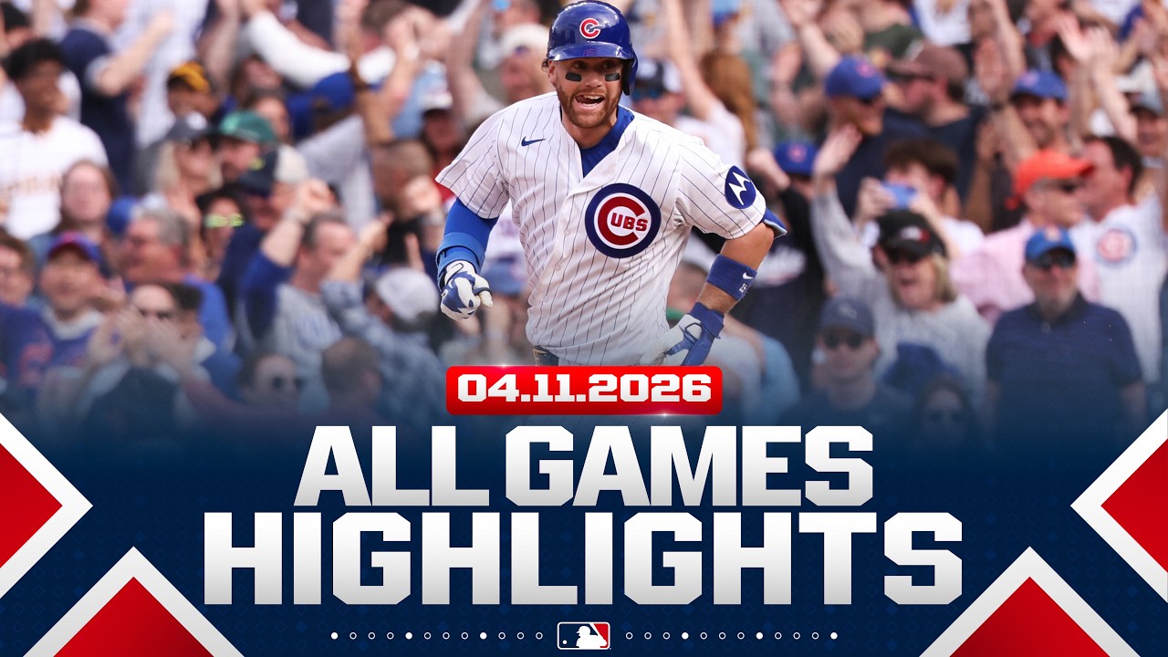 Highlights from ALL GAMES on 4/12 (Cubs complete the comeback, A's, Rays and Padres sweep, MORE!)
