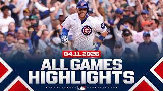 Highlights from ALL GAMES on 4/12 (Cubs complete the comeback, A's, Rays and Padres sweep, MORE!)