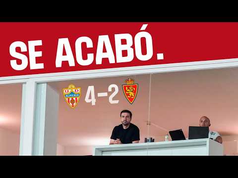 COLISTAS y CONTRA las CUERDAS | UD Almería 4-2 Real Zaragoza