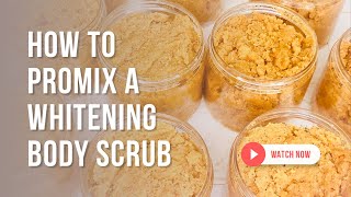 How To Make Whitening Body Scrub | 100% FLAWLESS SKIN