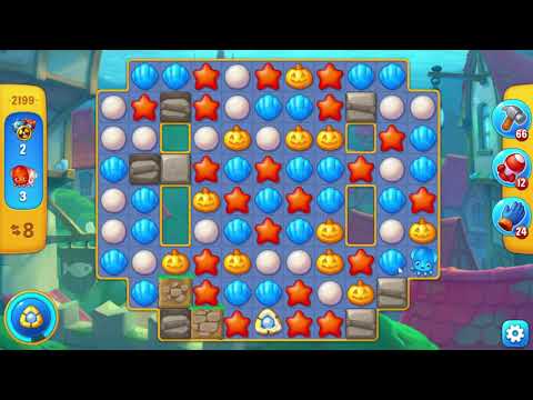 Fishdom 2199 Super Hard Level - NO BooSTERS