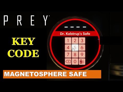 Prey: Magnetosphere safe keycode