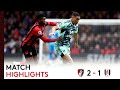 Bournemouth 2-1 Fulham | Premier League Highlights | Difficult Day On The South Coast