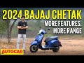 2024 Bajaj Chetak review - Do the upgrades to the electric scooter add up? | Ride |@autocarindia1
