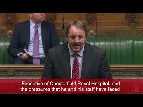 Toby Perkins' question to the Health Secretary -  09 01 23