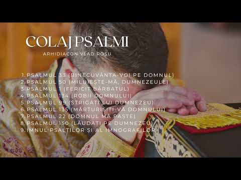 Colaj PSALMI - Arhidiacon Vlad Roșu