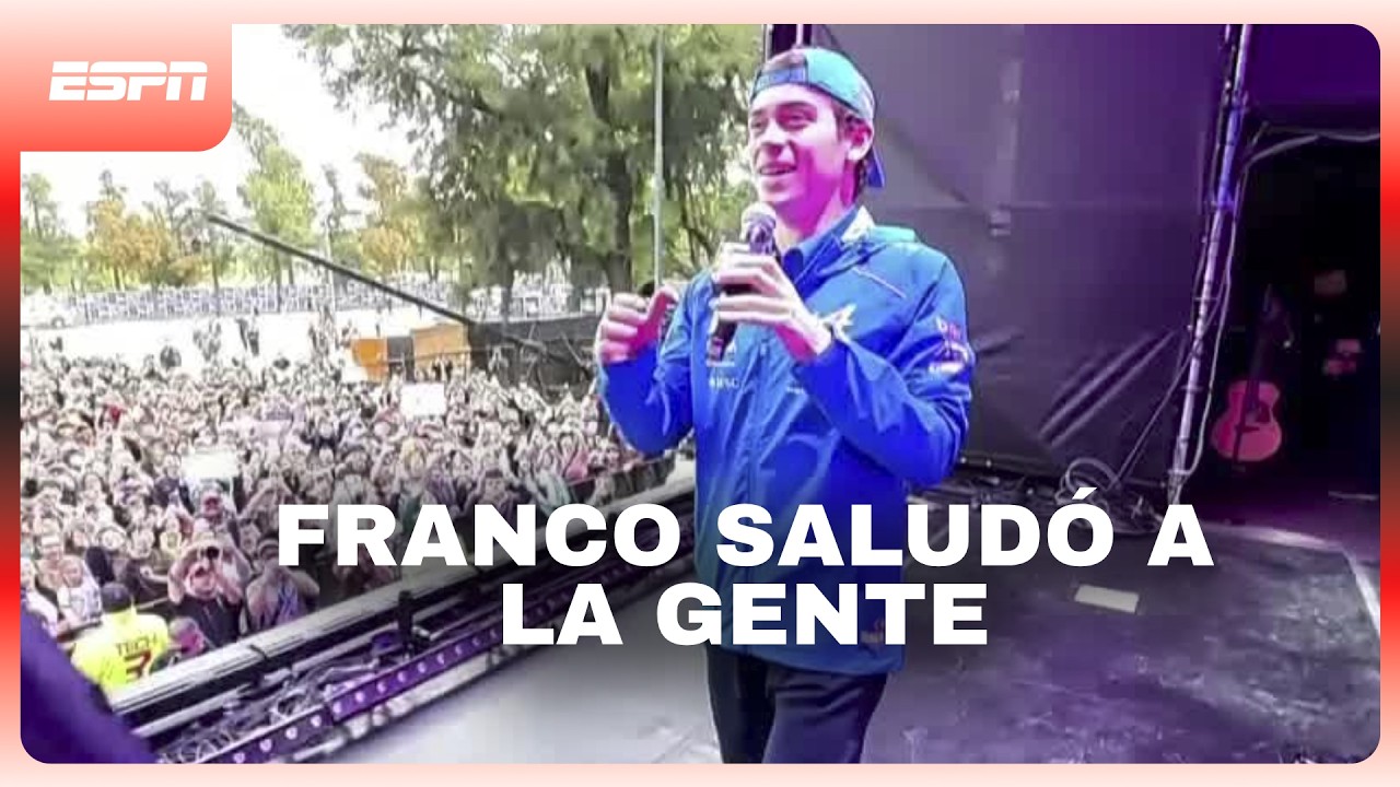 FRANCO SE SUBIÓ A LA TARIMA Y LA GENTE DELIRÓ EN BUENOS AIRES | Colapinto Road Show 2026