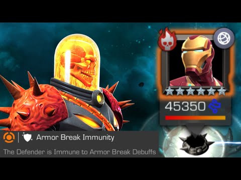 5-Star CGR Solos 6.3 Iron Man Infinity War Boss - Marvel Contest of Champions
