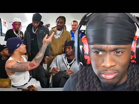 Kai Cenat Reacts to Lil Tjay & Fivio Foreign Disrespect Max...