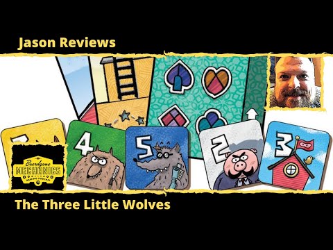 Jason’s Board Game Diagnostics of The Three Little Wolves