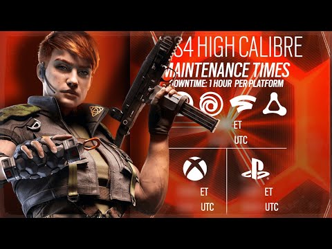 Operation High Calibre Official Update Times & File Sizes! Rainbow Six Siege
