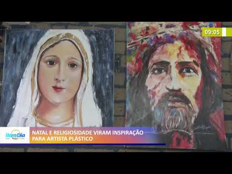 Natal e religiosidade viram inspiração para nova coleção de artista plástico 16 12 2020