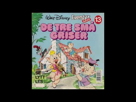 Eventyrbånd 13 - De tre små griser - Norsk