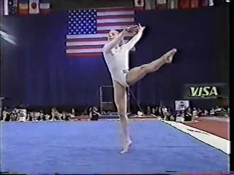 🥈 Vanessa Atler 🇺🇸 FX 8.812 1997 American Cup Finals