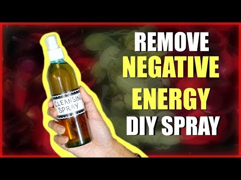 REMOVE NEGATIVE ENERGY DIY SPRAY! │CLEANSE YOUR SPACE & REMOVE NEGATIVITY INSTANTLY W/ ROSES & SAGE Video