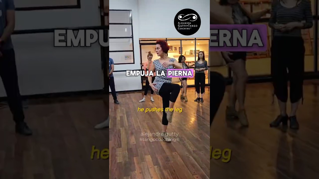 Video thumbnail for sacadas posta | Alejandra Gutty • Tango Coaching®