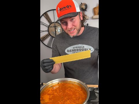 Ya Don't Know Until Ya Dan-O: Lasagna Soup