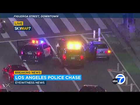 High-Speed Pursuit Through Downtown Los Angeles