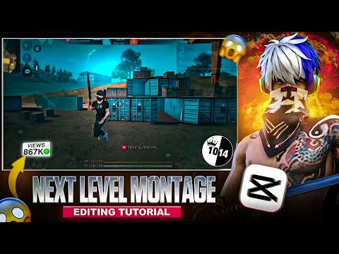 Next Level Montage Editing Tutorial In Capcut 🤯  Free Fire Montage Video Editing || Capcut Editing 