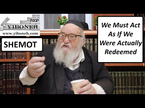 Rav Yitzchak Breitowitz: We Must Act as if We Were Actually Redeemed