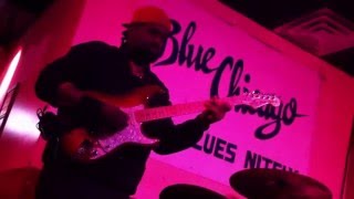 Ric Jaz with the Tenry Johns Blues Band