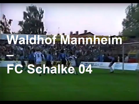90/91 Waldhof Mannheim – FC Schalke 04