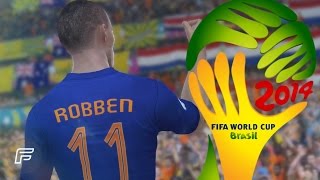 Arjen Robbens Tore bei der WM 2014