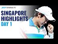 Nishioka, Popyrin Feature on First Day | Singapore Tennis Open 2021 Highlights Day 1