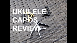 Video thumbnail for Got A Ukulele Reviews - Capo Roundup by GotAUkulele