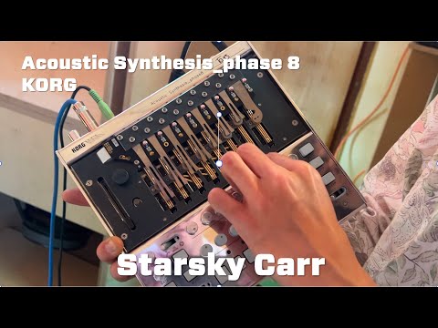 Korg Acoustic Synthesis-phase 8 // Update from Superbooth 2024