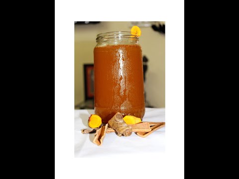 Immunity Boosting and Detox Ice Tea/ Drink daily to fight against COVID19 /pompy's kitchen