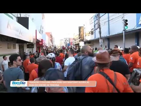 Tradição e cultura: Procissão das Sanfonas alegra as ruas do Centro de Teresina 03 08 2022