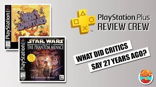 1990s Critics Review Star Wars: The Phantom Menace & Herc's Adventures (PlayStation Plus)