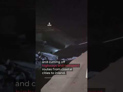 US strikes destroy key bridges, tower in southern Iran
