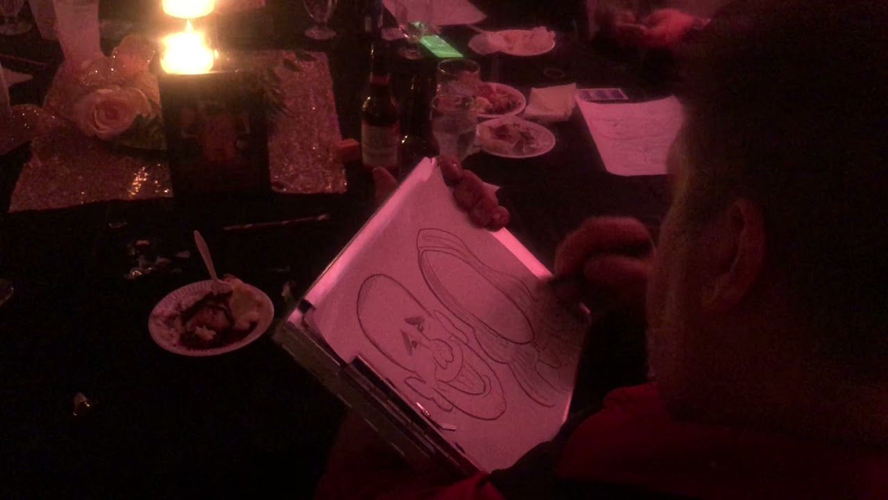 Promotional video thumbnail 6 for Speed Sketchers 60 Second Caricatures
