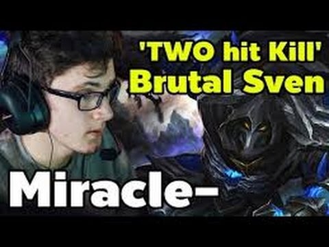 Miracle Dota 2 Sven Crazy Armlet  and Brutal GamePlay