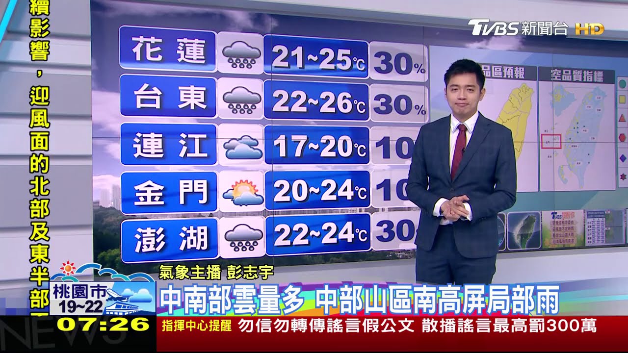 東北季風影響!各地涼北東飄雨 新颱「艾陶」生成