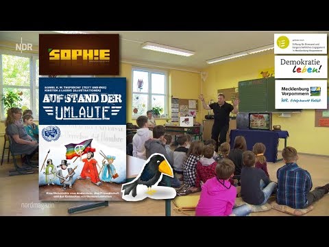 NDR Nordmagazin ★ Aufstand der Umlaute ★ Mobbing-Prävention, Kamishibai, demokrat. Schulkultur