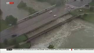 Extreme weather 2018 - Texas floods (USA) - Sky & BBC News - 23rd September 2018