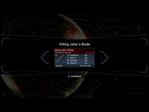 Injustice 2: Joker Legendary Gear Showcase 1440p 60fps