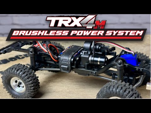 Traxxas TRX4M Brushless Power System - Run & Review!