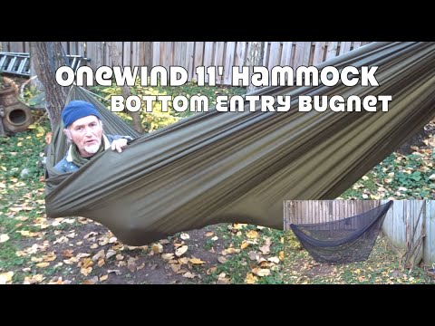 OneWind 11' Bottom Entry BugNet Hammock Looky-See