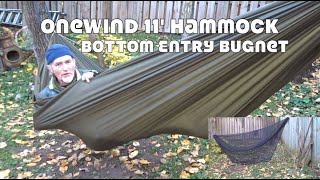 OneWind 11' Bottom Entry BugNet Hammock Looky-See
