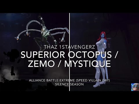 [ABX] Speed  villain trio - Mystique / Superior Octopus / Zemo (Silence Season) 6m.+