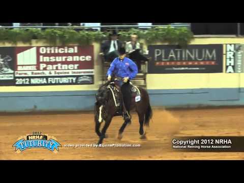 Zen Master ridden by Robin Schoeller - 2012 NRHA Futurity (First Go)