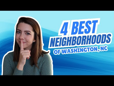 The 4 Best Neighborhoods of Washington, NC // Most Affordable Waterfront Towns in Eastern NC: Series