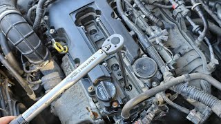 2011 - 2015 Chevy Cruze spark plug & ignition coils pack replacement
