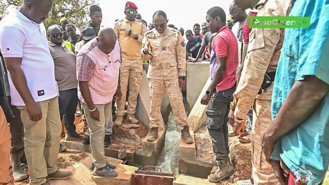 Commune de Pâ : Le ministre d'Etat chargé de l'agriculture visite un périmètre aménagé