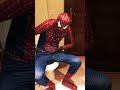 Spiderman Catches The Toilet Shorts