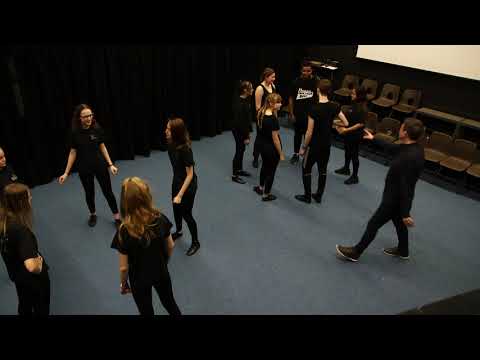 Theatre Game #15 - Alphabet Race. From Drama Menu - Theatre Games In Three Courses.